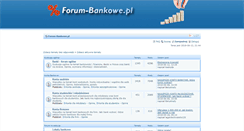 Desktop Screenshot of forum-bankowe.pl